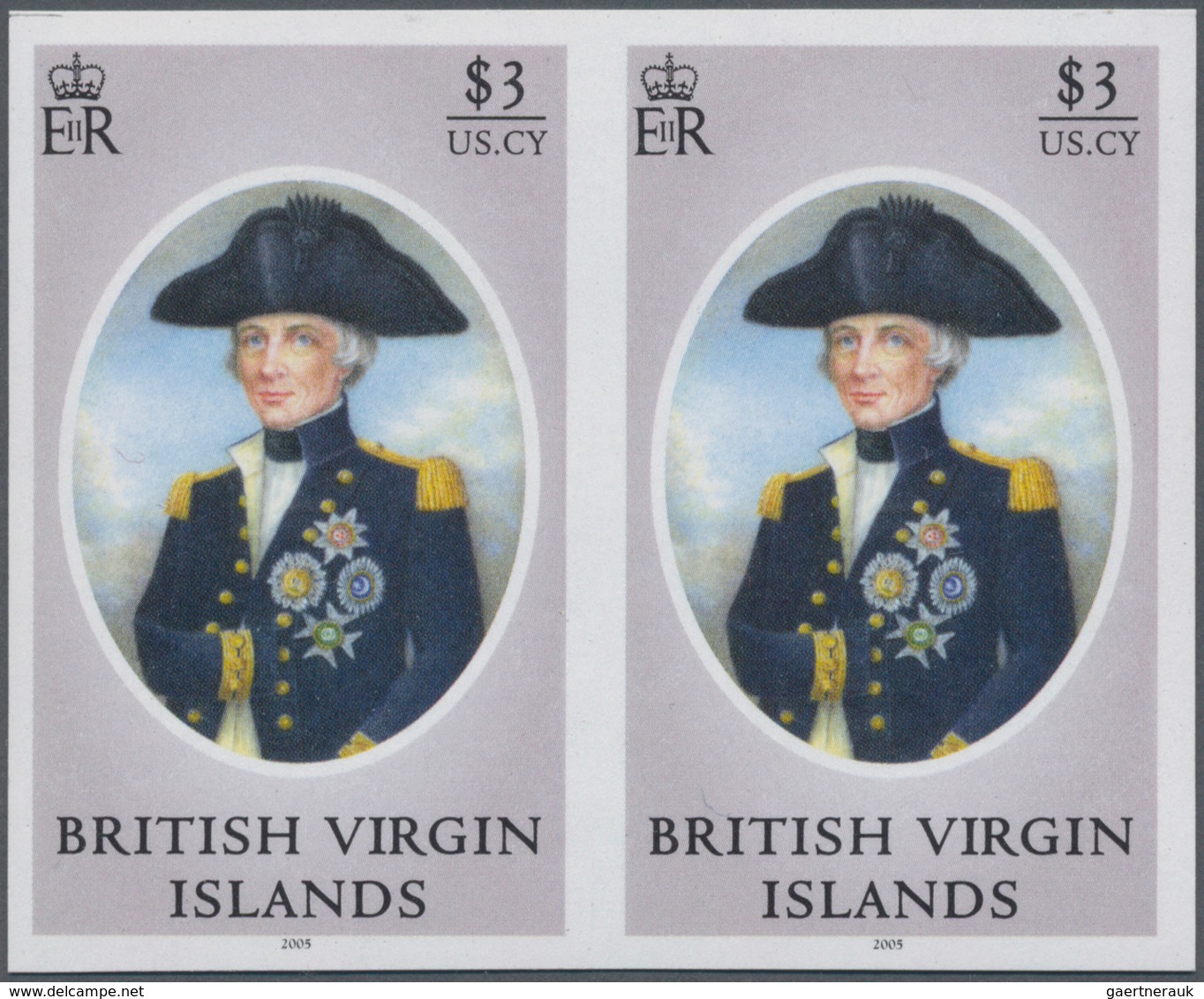 Thematik: Schiffe-Segelschiffe / Ships-sailing Ships: 2005, BRITISH VIRGIN ISLANDS: Sea Battle Of Tr - Ships