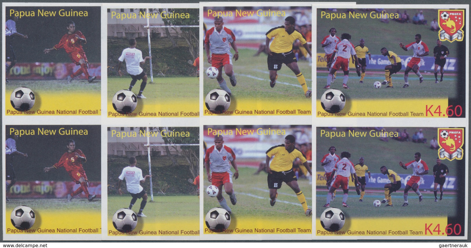 Thematik: Sport-Fußball / Sport-soccer, Football: 2004, PAPUA NEW GUINEA: 100th Anniversary Of Footb - Other & Unclassified