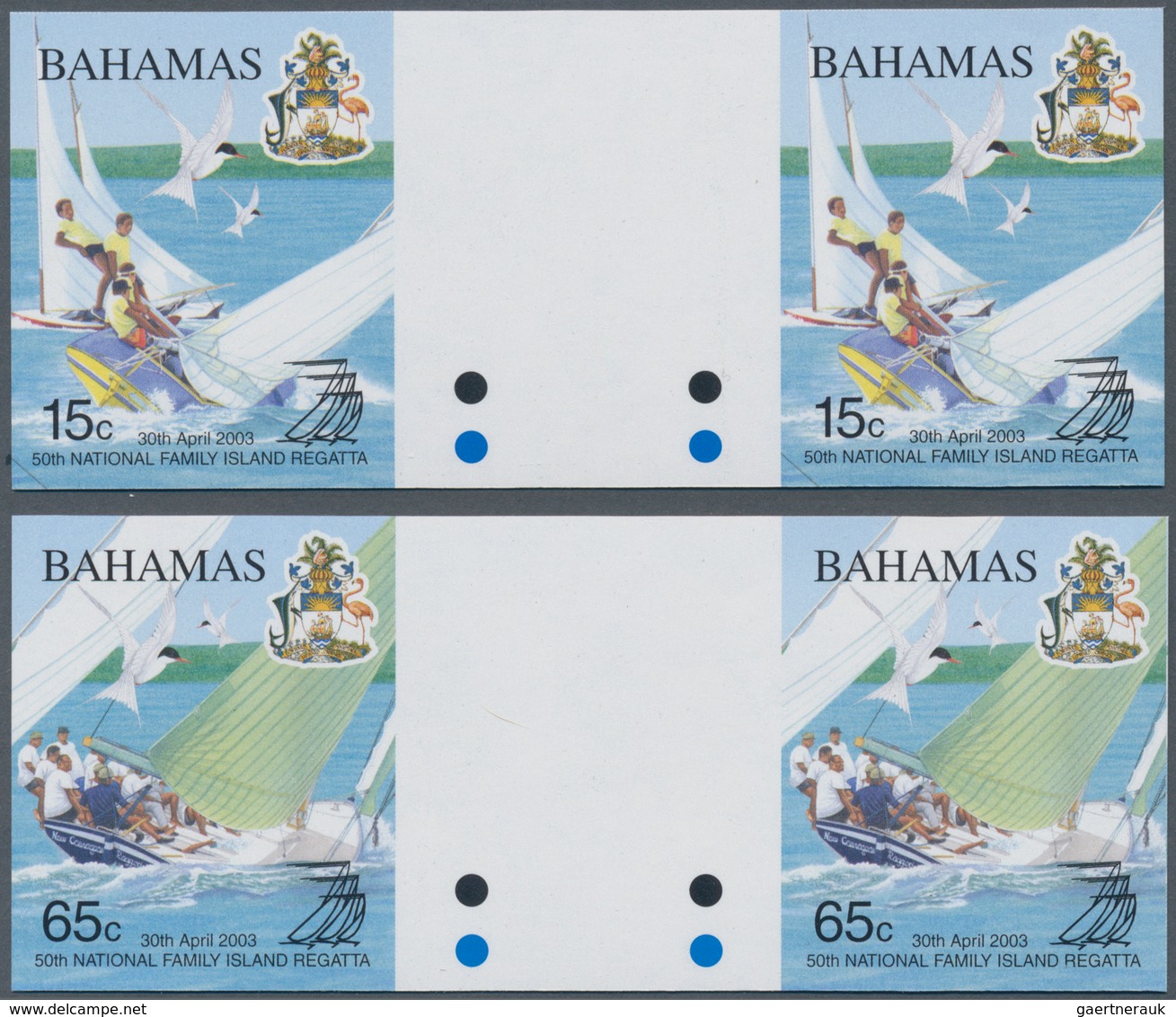 Thematik: Sport-Wassersport-Segeln / Sport-water Sports-sailing: 2003. Complete Set "50th National F - Zeilen