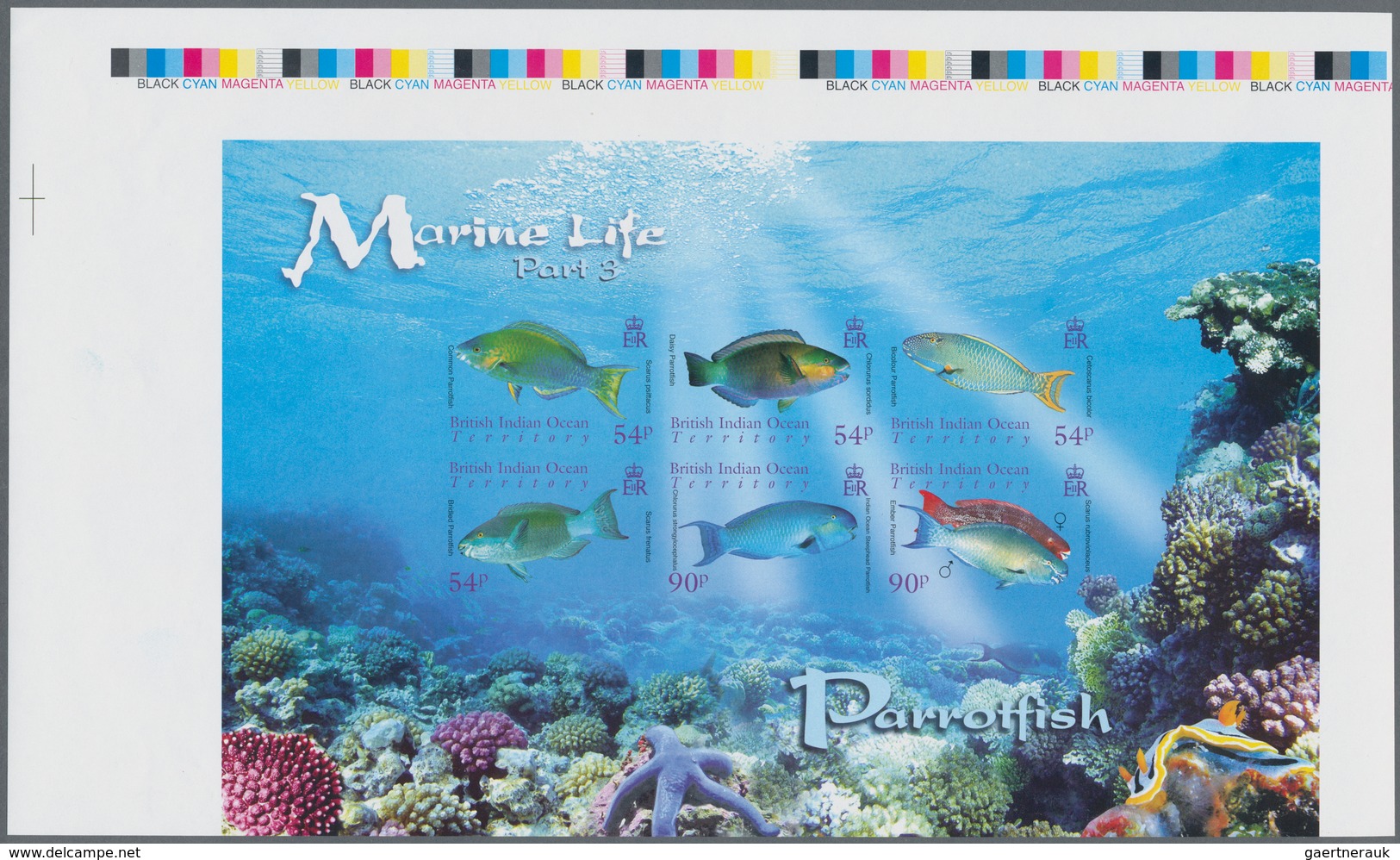 Thematik: Tiere-Fische / Animals-fishes: 2007, BRITISH INDIAN OCEAN TERRITORY: Fishes Complete Set O - Fishes