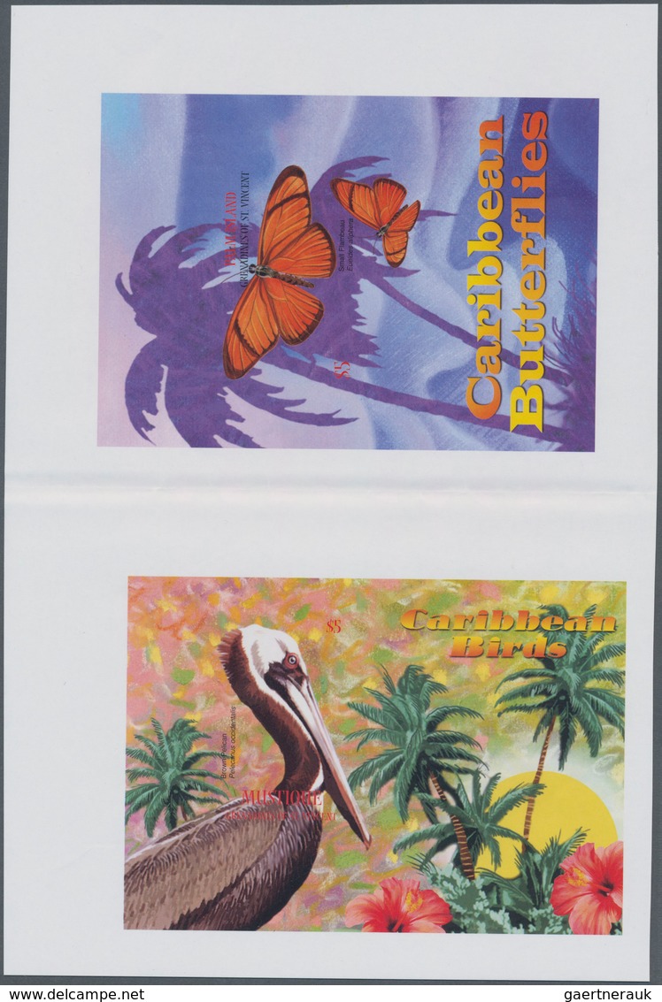 Thematik: Tiere-Schmetterlinge / Animals-butterflies: 2003, ST. VINCENT - PALM ISLAND And MUSTIQUE: - Butterflies