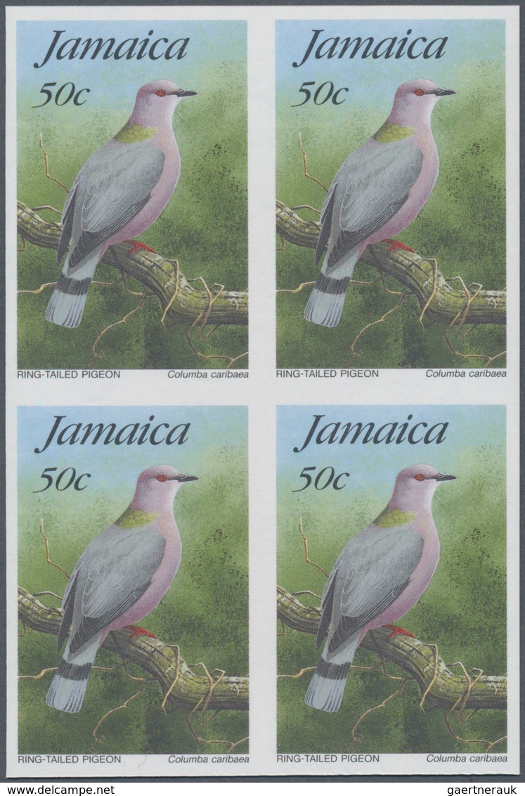 Thematik: Tiere-Vögel / Animals-birds: 1995, Jamaica. IMPERFORATE Block Of 4 For The 50c Value Of Th - Otros & Sin Clasificación