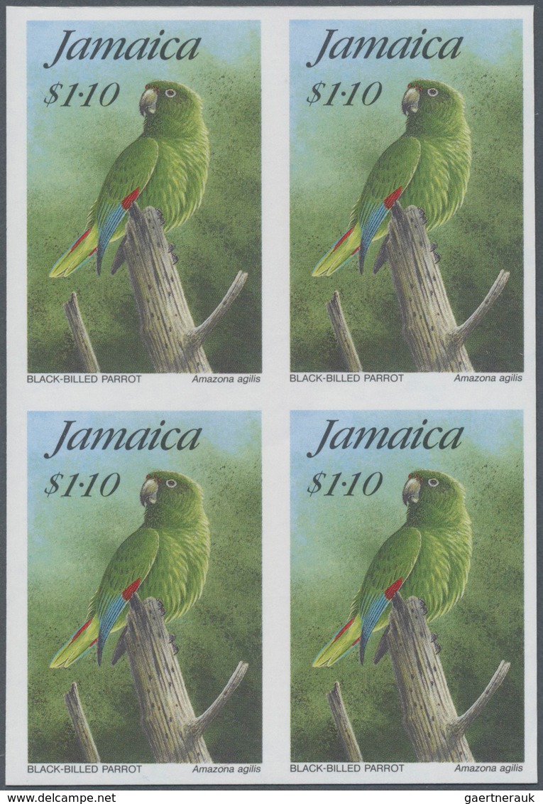 Thematik: Tiere-Vögel / Animals-birds: 1995, Jamaica. IMPERFORATE Block Of 4 For The $1.10 Value Of - Other & Unclassified