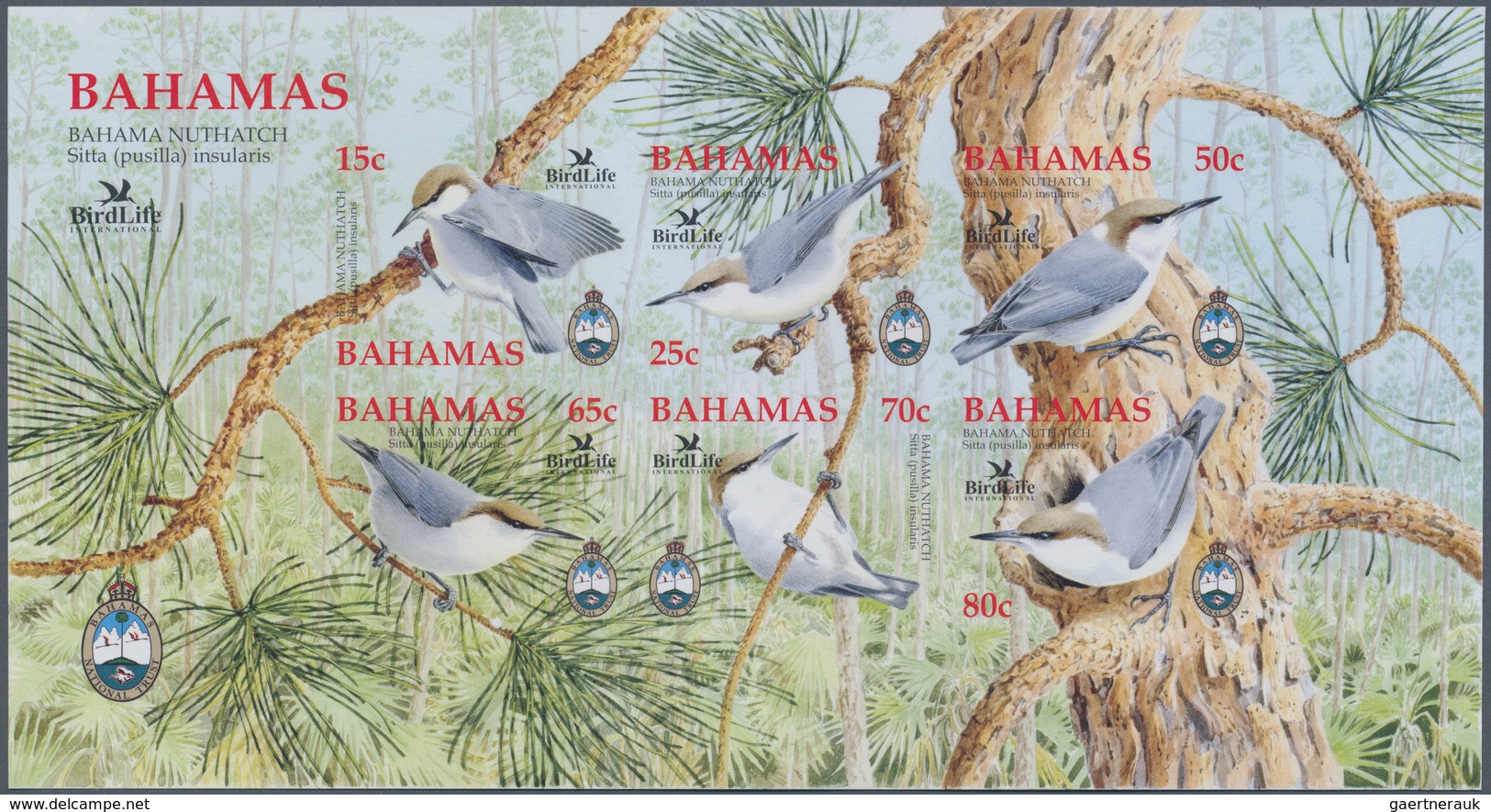 Thematik: Tiere-Vögel / Animals-birds: 2006, Bahamas. IMPERFORATE Souvenir Sheet For The Issue "Natu - Other & Unclassified