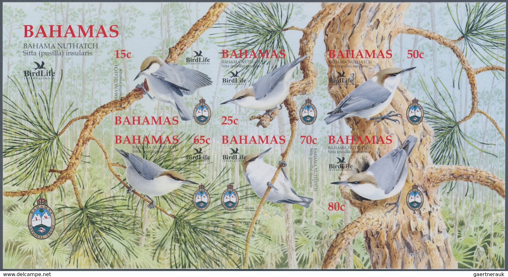 Thematik: Tiere-Vögel / Animals-birds: 2006, Bahamas. IMPERFORATE Souvenir Sheet For The Issue "Natu - Andere & Zonder Classificatie