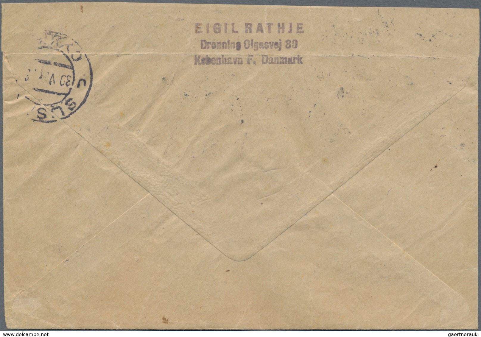 Thematik: Verkehr-Auto / Traffic-car: 1929, Denmark. Nice Franking On Registered Cover From "Copenha - Cars