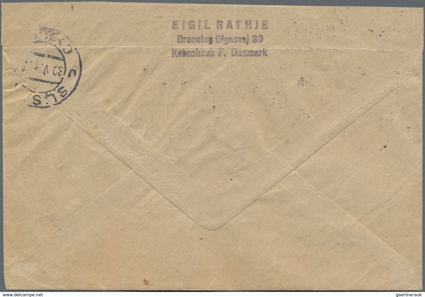 Thematik: Verkehr-Auto / Traffic-car: 1929, Denmark. Nice Franking On Registered Cover From "Copenha - Auto's