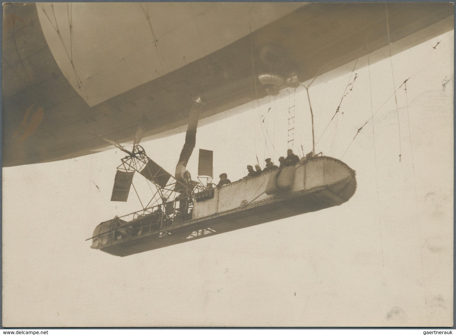 Thematik: Zeppelin / Zeppelin: 1912 (ca).).Original German Pre-WWI Photo Of A Pioneering Parseval Ai - Zeppelins