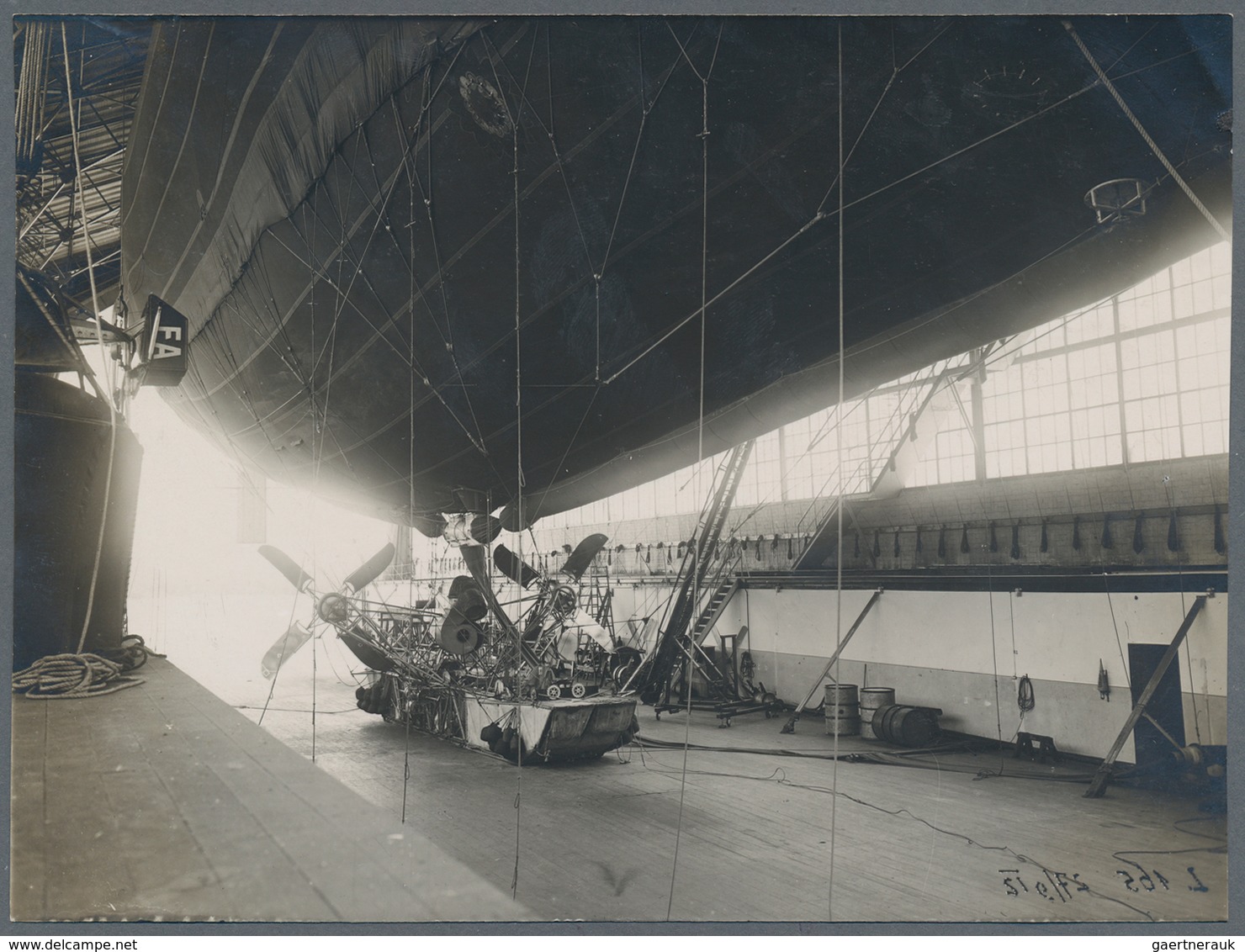 Thematik: Zeppelin / Zeppelin: 1912 (ca.). Original German Pre-WWI Photo Of A Pioneering Parseval Ai - Zeppelines