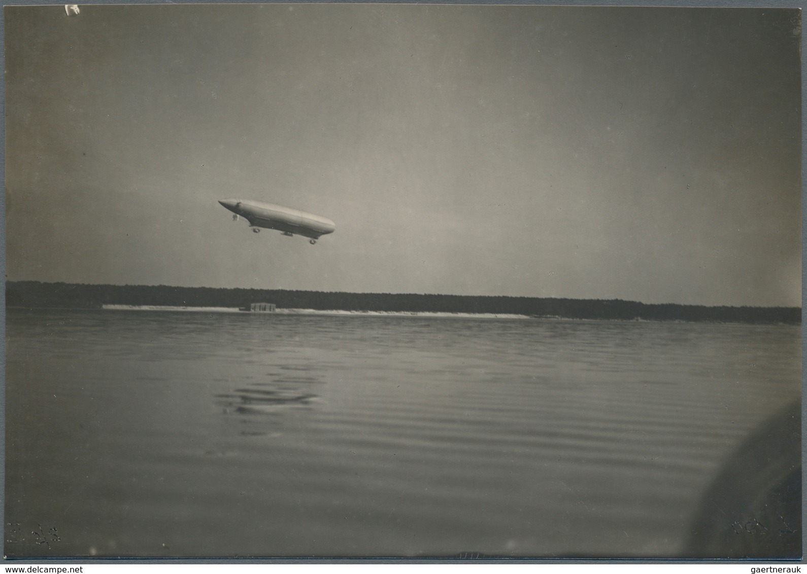 Thematik: Zeppelin / Zeppelin: 1912 (ca). Original And Very Scarce Private, Period Photograph Of Ear - Zeppelin