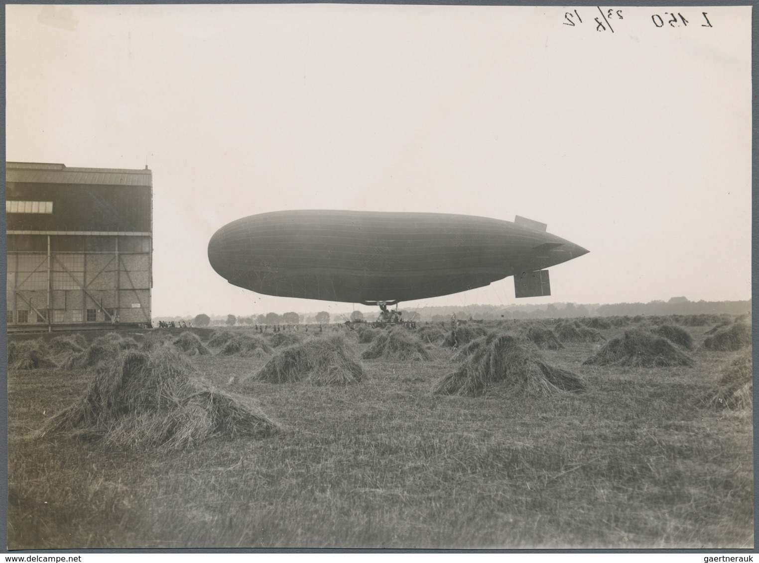 Thematik: Zeppelin / Zeppelin: 1912 (ca). Original German Pre-WWI Photo Of A Pioneering Parseval Air - Zeppelins