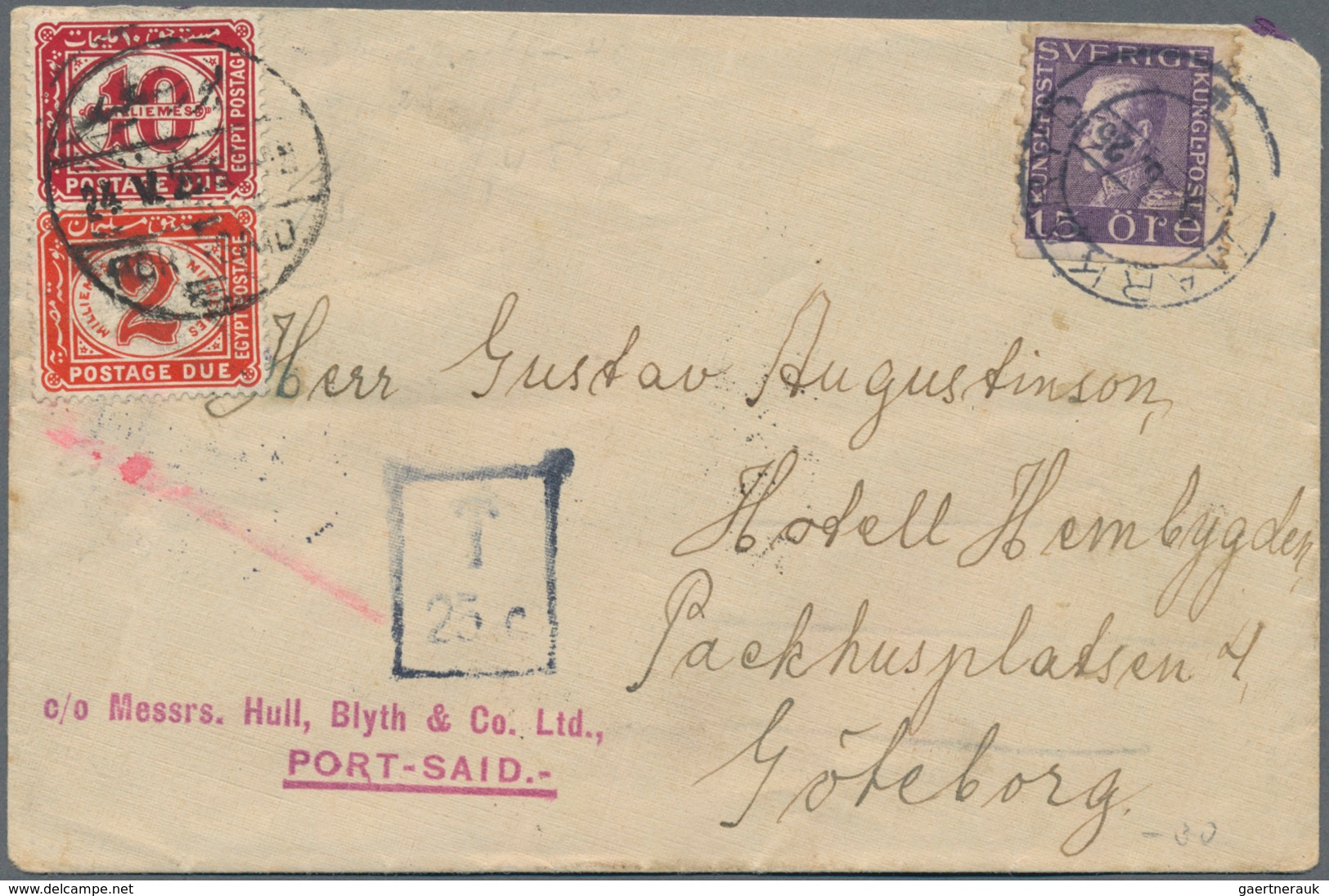 Ägypten - Dienstmarken: 1957/1929: Official Registered Airmail Cover From Cairo To Switzerland Beari - Officials