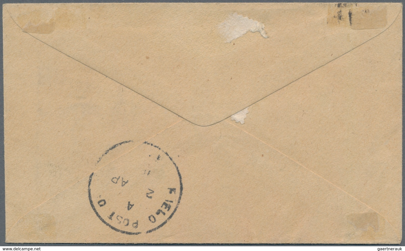 Ägypten - Flugpost: 1919 (31 May), Official Cover From Army/Field Post Office In Egypt Addressed To - Andere & Zonder Classificatie