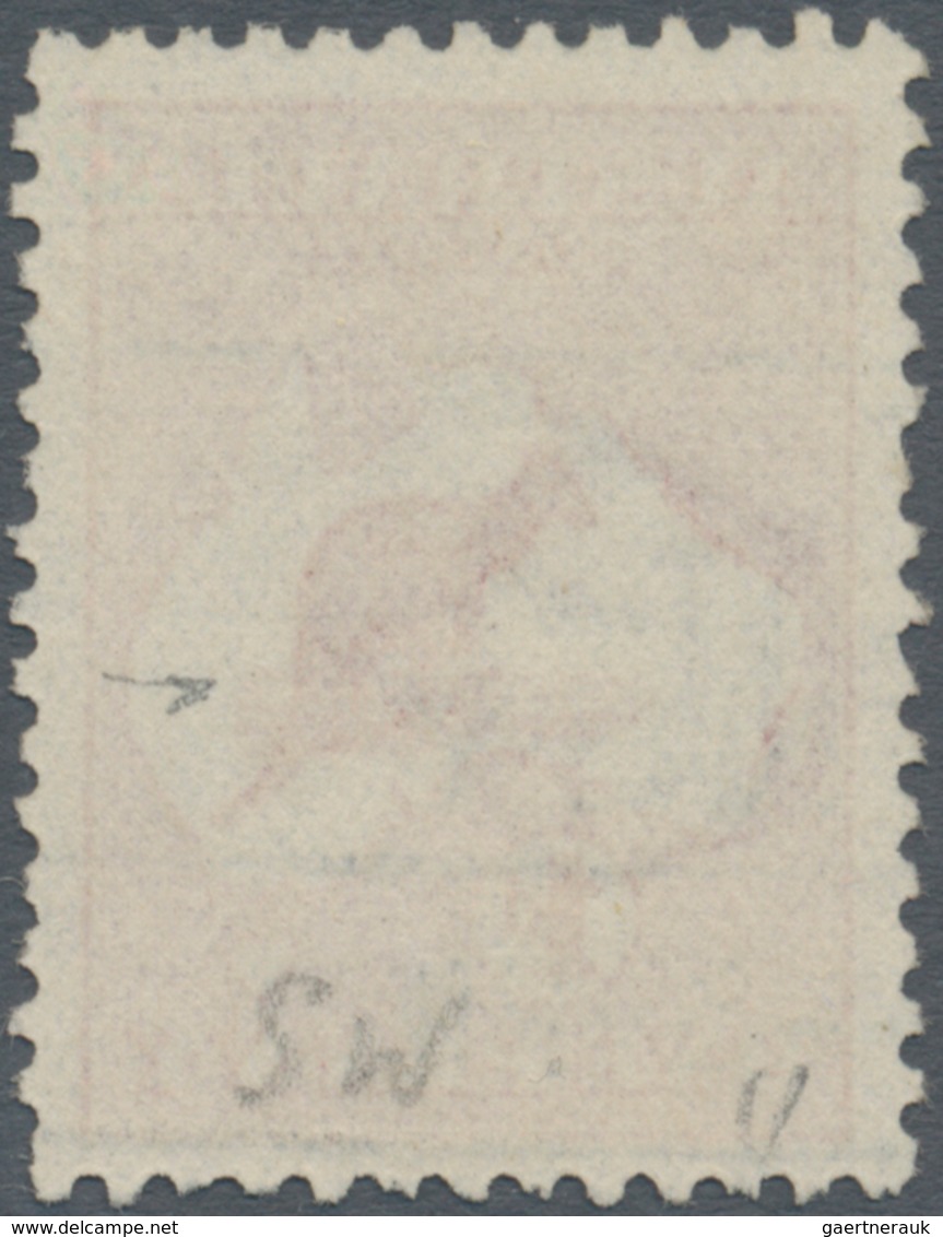 Australien: 1913, Kangaroo 1d. Red Die I With SIDEWAYS Watermark Fine Used With Part Sydney Machine - Other & Unclassified