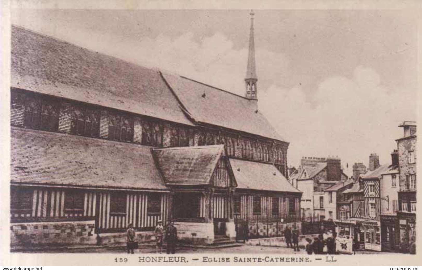 Honfleur Eglise Ste Catherine   1932 - Honfleur