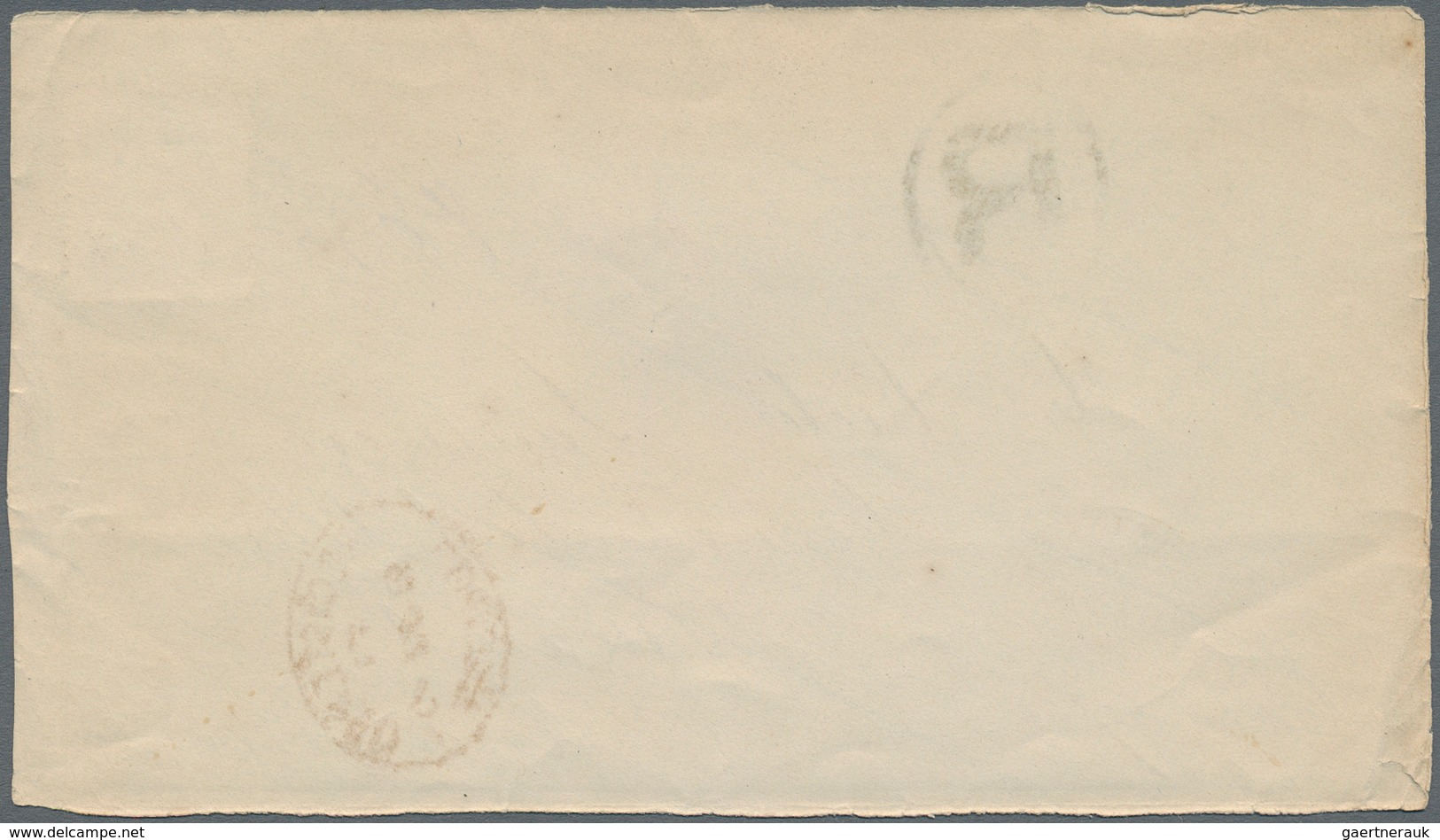 Bahamas: 1890 Destination RUMANIA: Front Of A Registered Cover To Bucarest, Rumania Via London, Fran - Bahamas (1973-...)