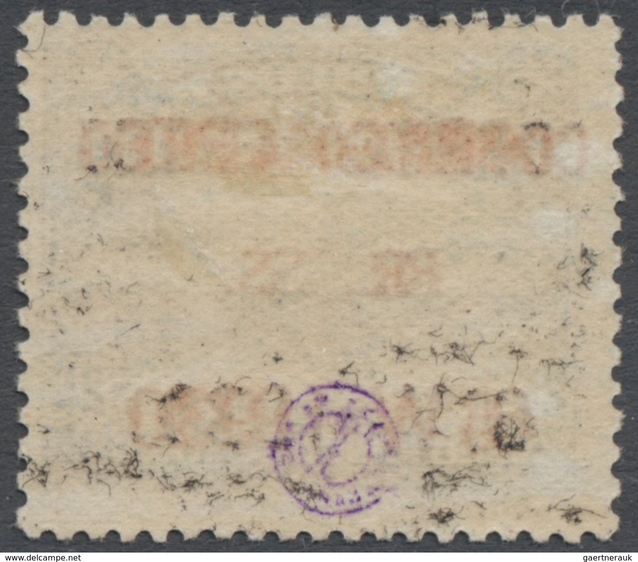 Bolivien: 1930, Visit Of The Airship "Graf Zeppelin" In South America, 25 Centavos With Red Instead - Bolivia