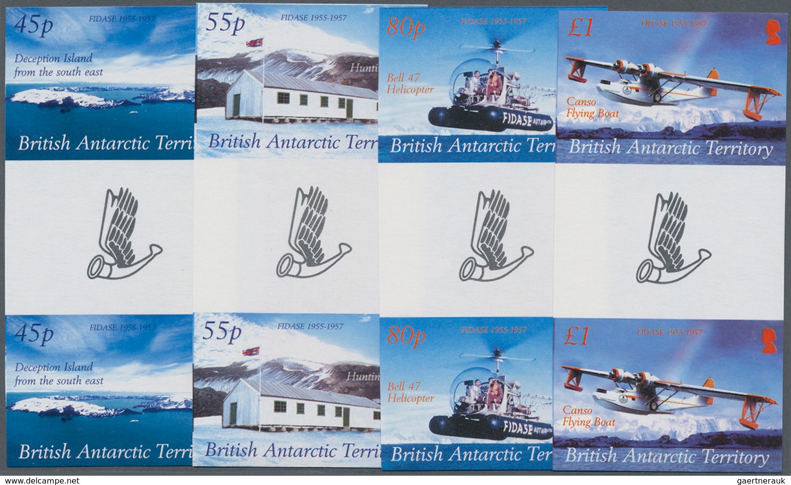 Britische Gebiete In Der Antarktis: 2005, Protected Area Surveying Expedition (FIDASE 1955-1957) Com - Unused Stamps