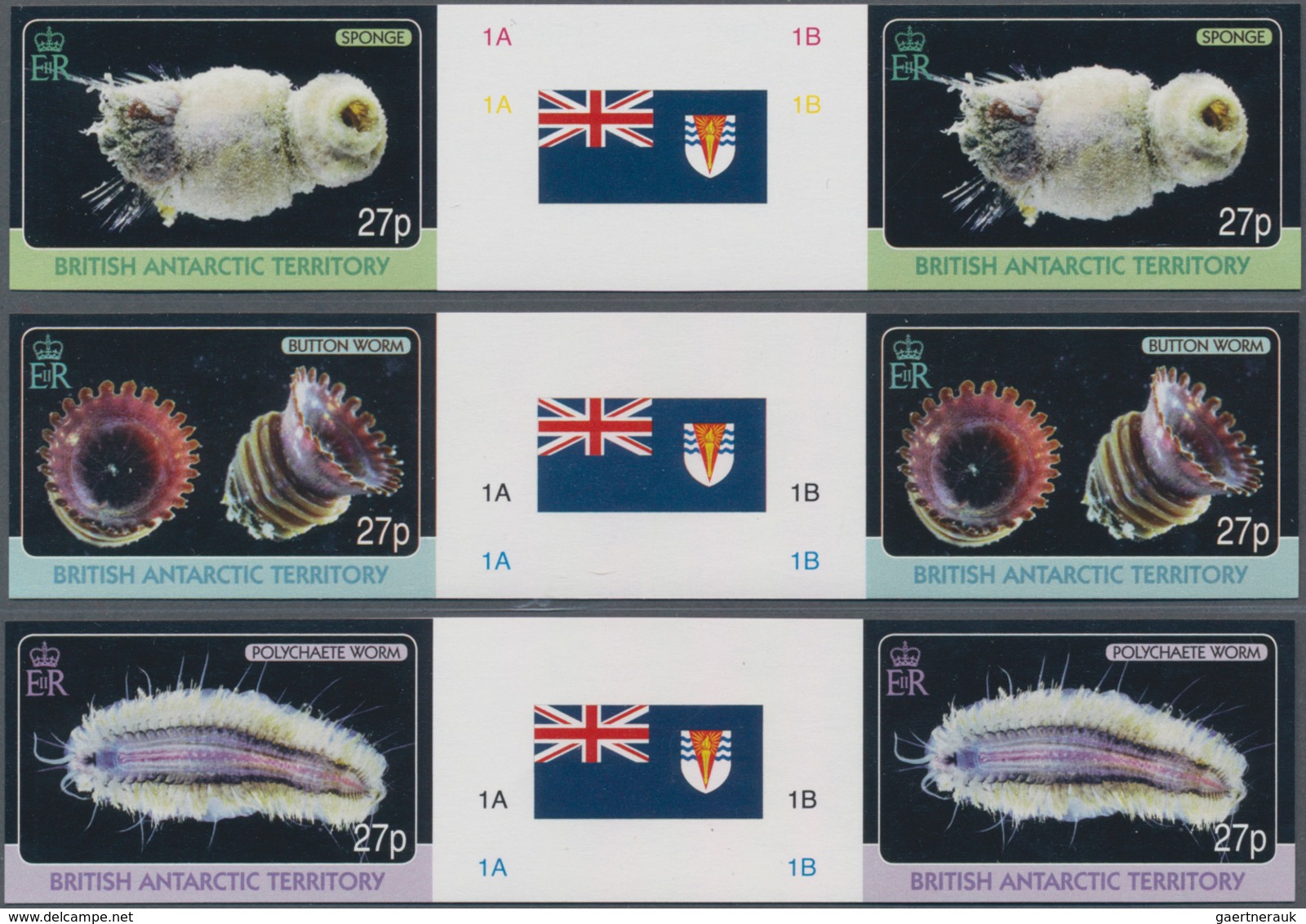 Britische Gebiete In Der Antarktis: 2010, International Year Of Biodiversity 'Sea Animals' (amphipod - Unused Stamps