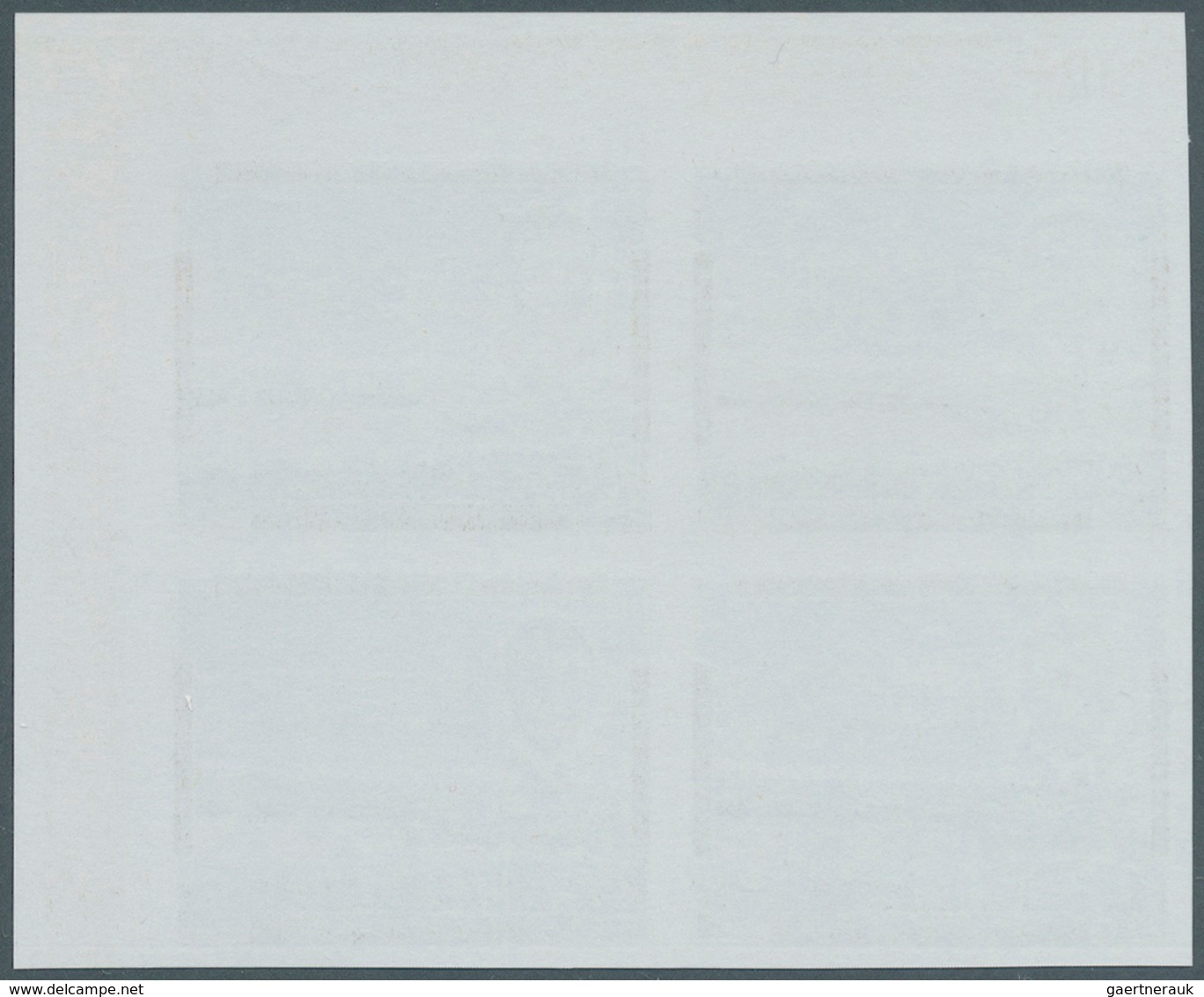 Burundi: 1990 (1970), 8. Jahrestag Der Unabhängigkeit Kompletter Satz In UNGEZÄHNTEN Viererblocks Au - Autres & Non Classés