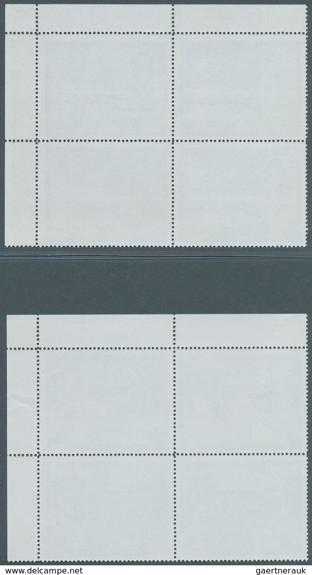 Burundi: 1990 (1970), 8. Jahrestag Der Unabhängigkeit 4 Fr. Und 11 Fr. In Gezähnten Viererblocks Aus - Sonstige & Ohne Zuordnung