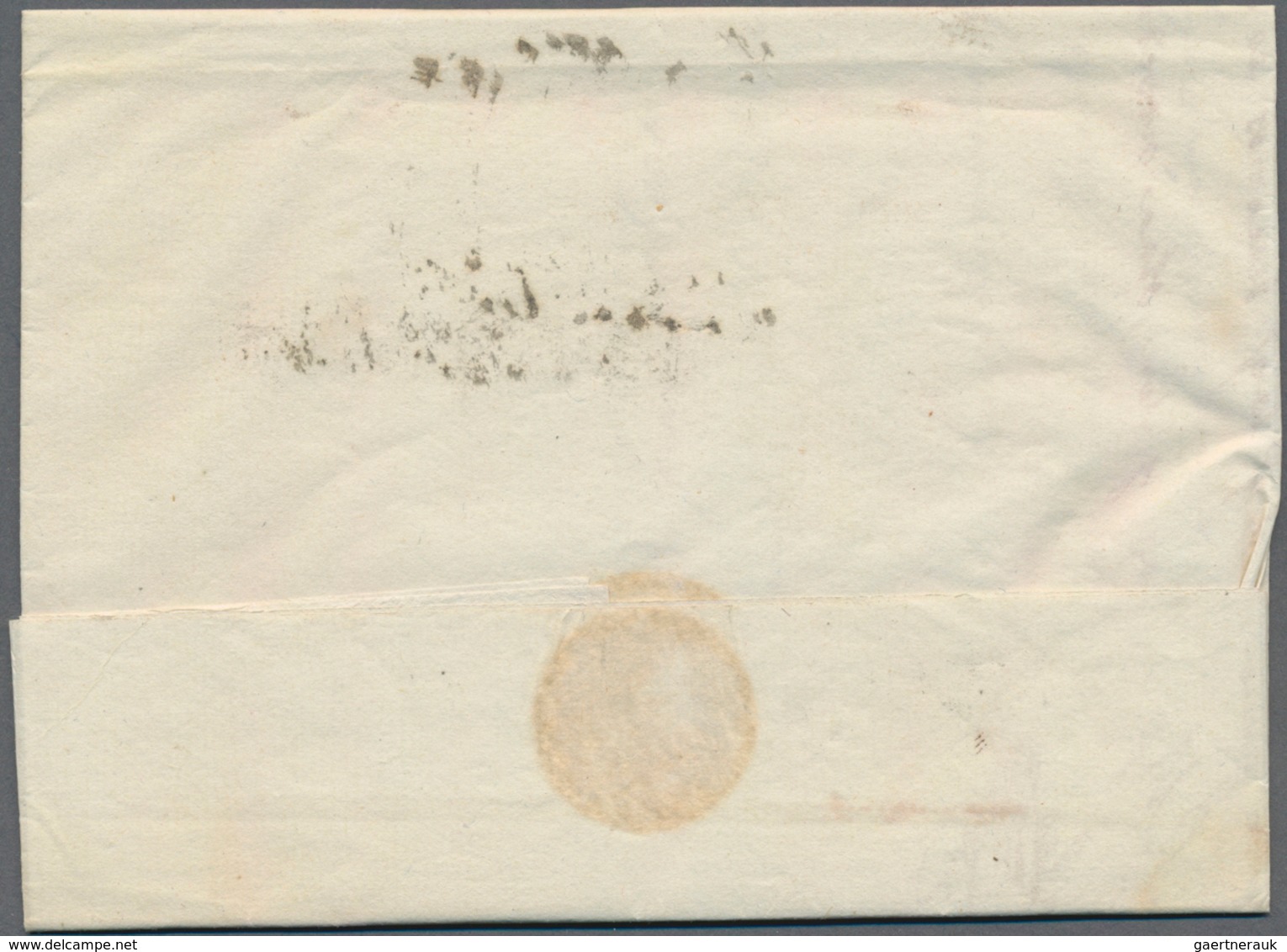 Cuba - Spanische Kolonie: 1832 Folded Letter From Matanzas To Habana Incl. Content - Cuba (1874-1898)