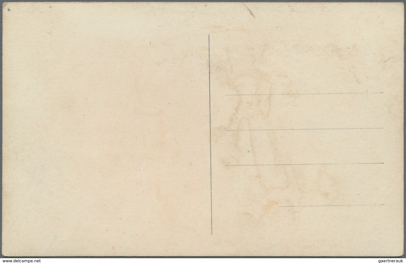 Curacao: 1917, 12 1/2 C blue postal stationery envelope, uprated with 10 C rose, sent registered fro