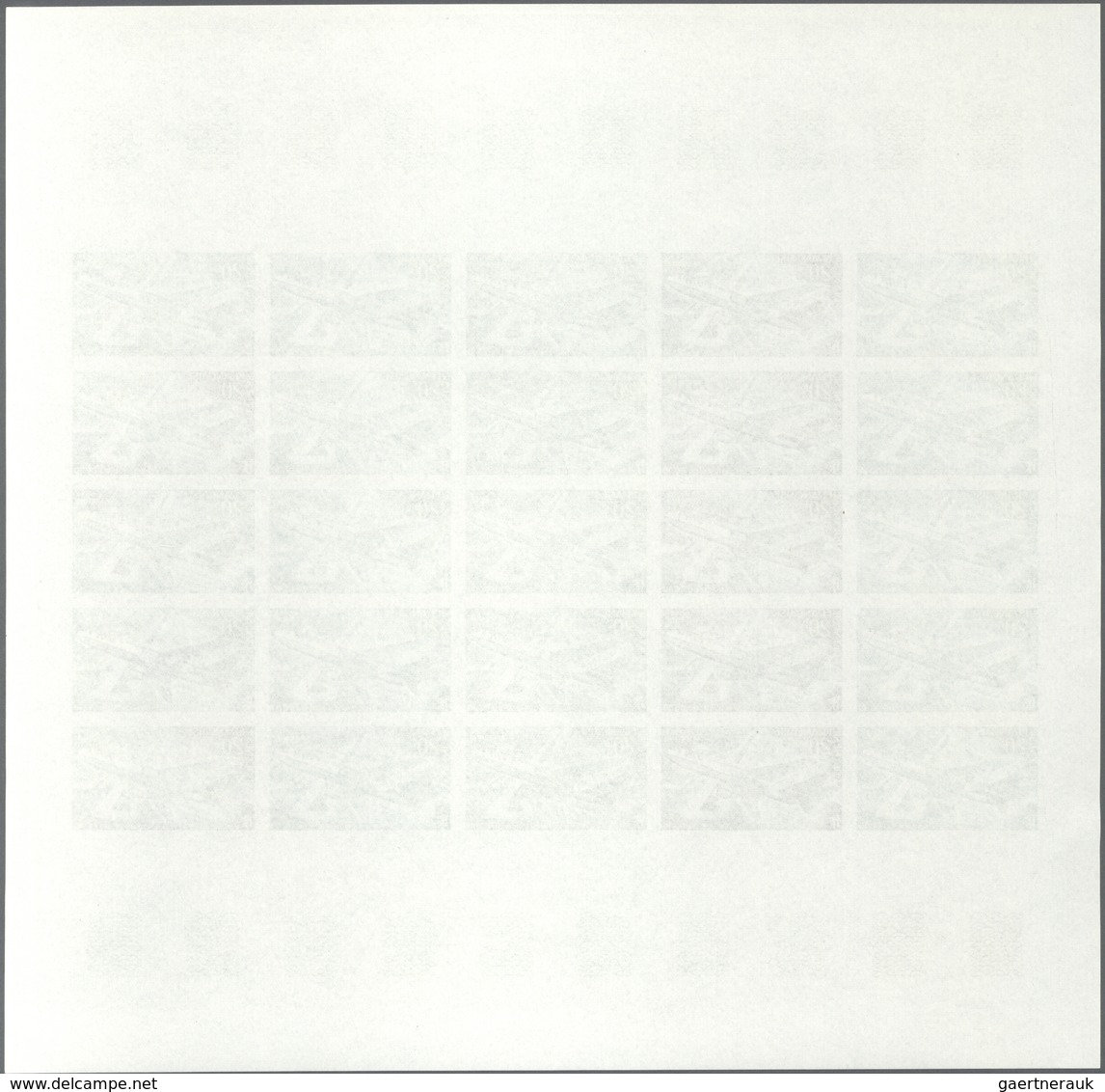 Französisch-Polynesien: 1973. Complete Issue "Start Of DC-10 Service" (1 Value) In 3 Different Color - Andere & Zonder Classificatie