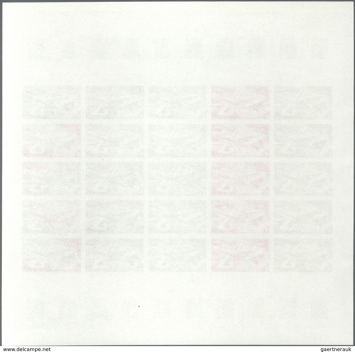 Französisch-Polynesien: 1973. Complete Issue "Start Of DC-10 Service" (1 Value) In 3 Different Color - Andere & Zonder Classificatie