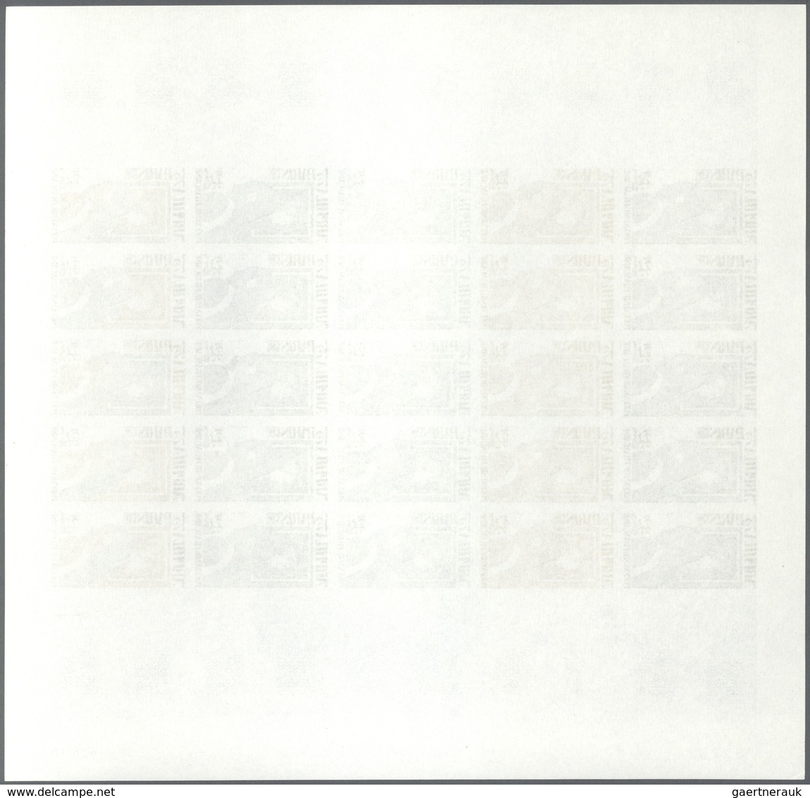 Französisch-Polynesien: 1975. Complete Issue "Arphila 75" (1 Value) In 3 Different Color Proof Sheet - Otros & Sin Clasificación