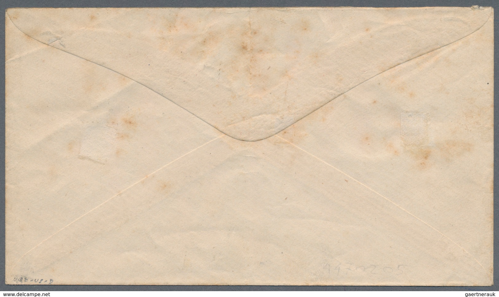Honduras: 1890, 10 C Orange Seebeck (round Left Upper Corner, Few Stains) Tied On Illustrated Envelo - Honduras