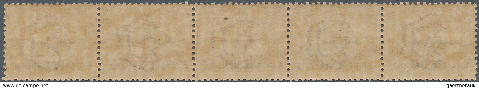 Italienisch-Somaliland - Portomarken: 1920, Italy Postage Due 30c. Orange/carmine With Black Opt. 'S - Somalia