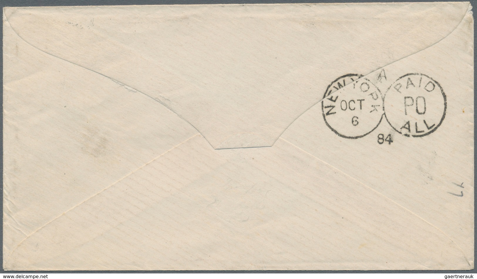 Kolumbien: 1884/1886, Group Of 4 Covers, Each With Single Franking 10 C Orange On Yellow "coat Of Ar - Colombia