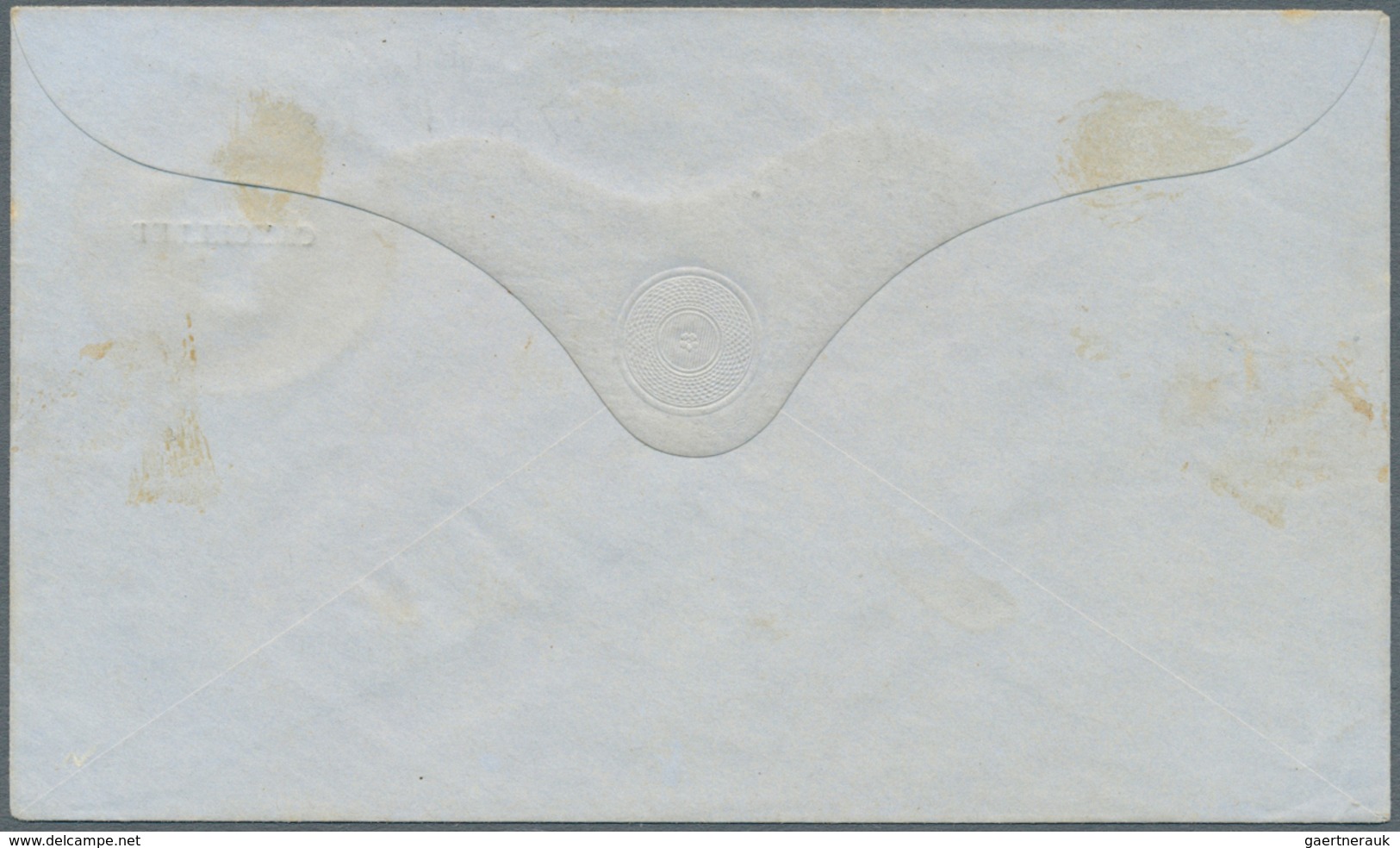 Mauritius: 1862, QV Stationery Envelopes (5): 6d (3, HG1a X2, 3d), 9d (2, HG 2, 2a) Plus 6d (HG1) Ov - Mauritius (...-1967)