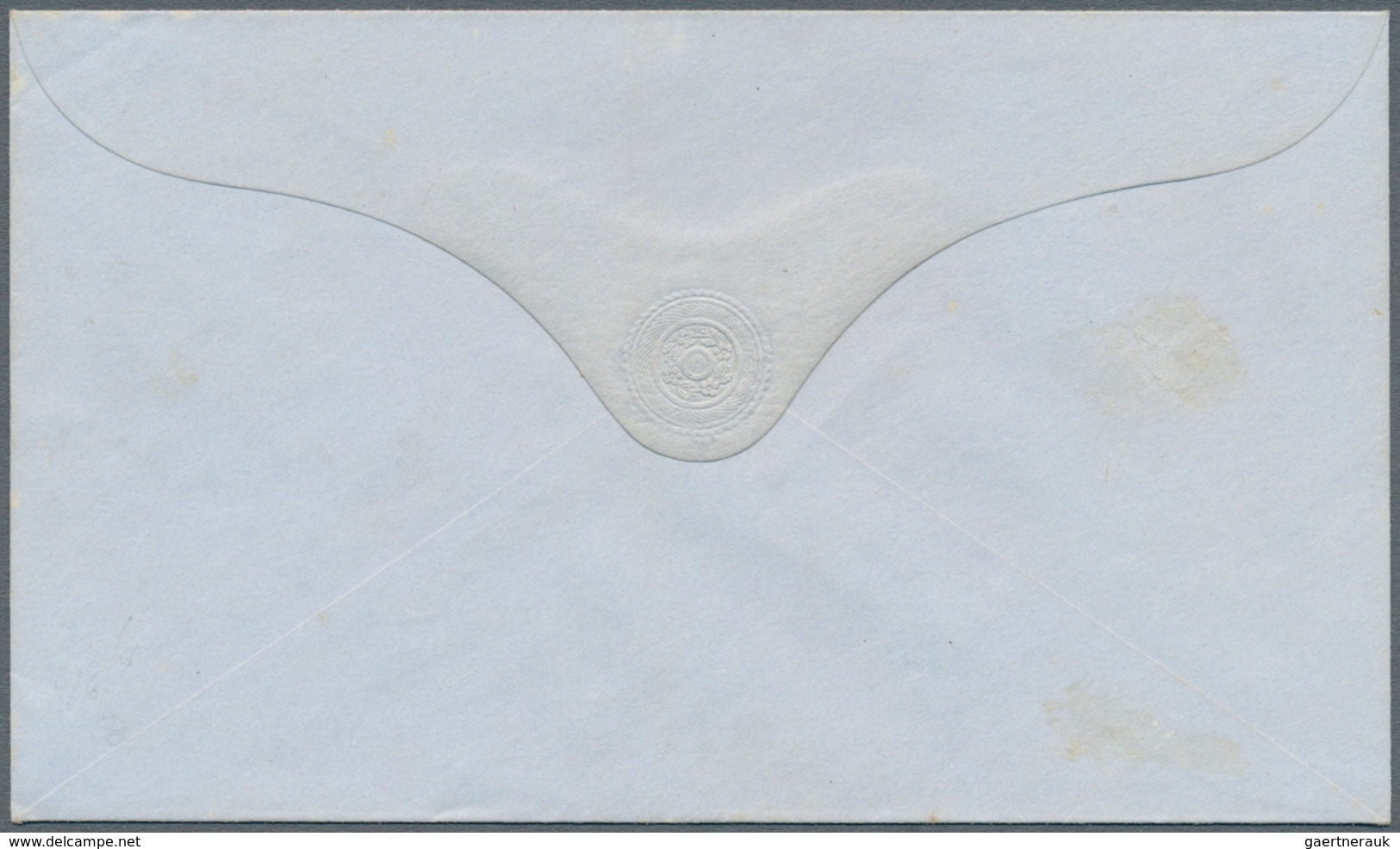 Mauritius: 1862, QV stationery envelopes (5): 6d (3, HG1a x2, 3d), 9d (2, HG 2, 2a) plus 6d (HG1) ov