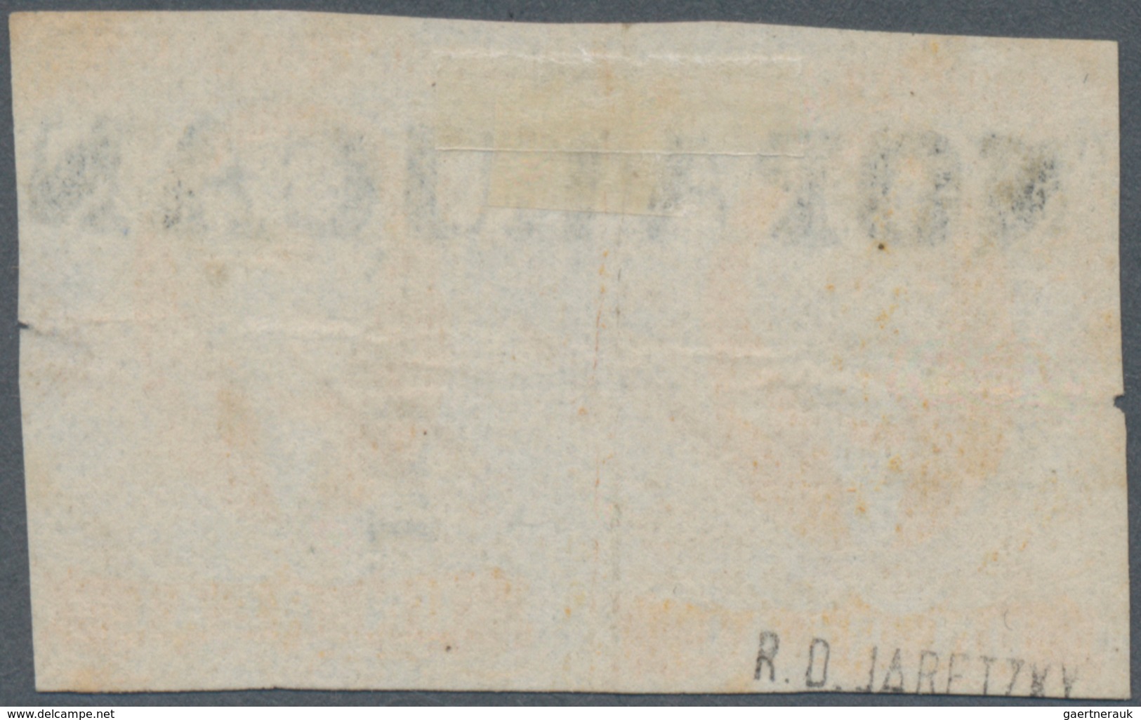 Mexiko: 1856, 1 Real Yellow-orange Horizontal Pair With Overprint PUEBLA Cancelled With One-liner "N - Mexico