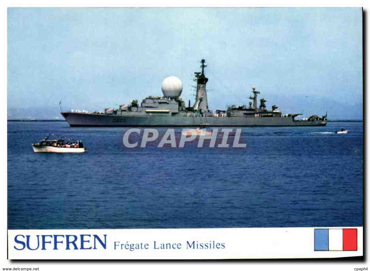 CPM Bateau Guerre Suffren Fregate Lance Missiles - Warships