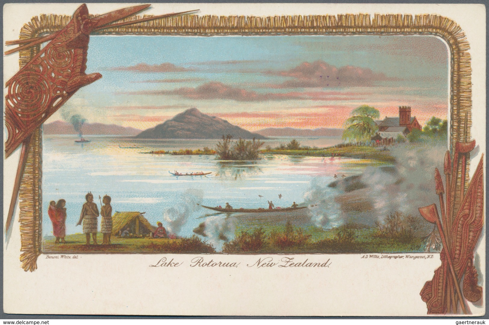 Neuseeland: 1903 (15.6.), Nine Different Picture Postcards 'Issued By The New Zealand Government Dep - Other & Unclassified