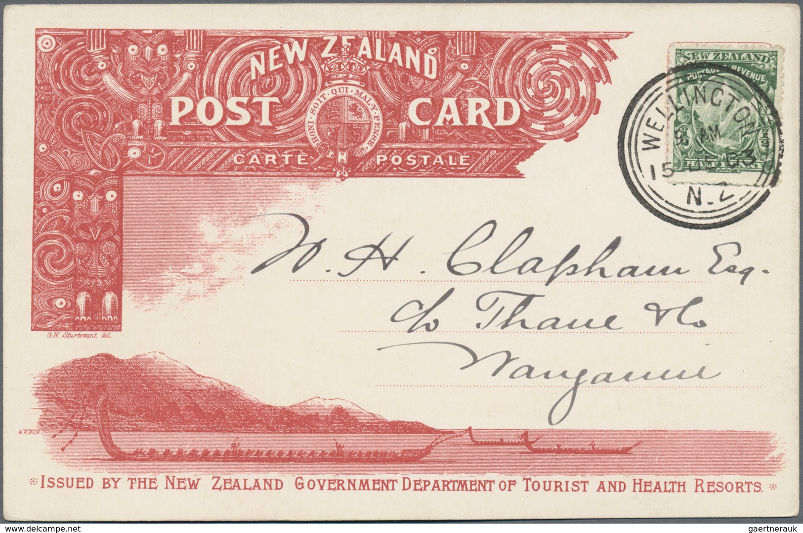 Neuseeland: 1903 (15.6.), Nine Different Picture Postcards 'Issued By The New Zealand Government Dep - Other & Unclassified