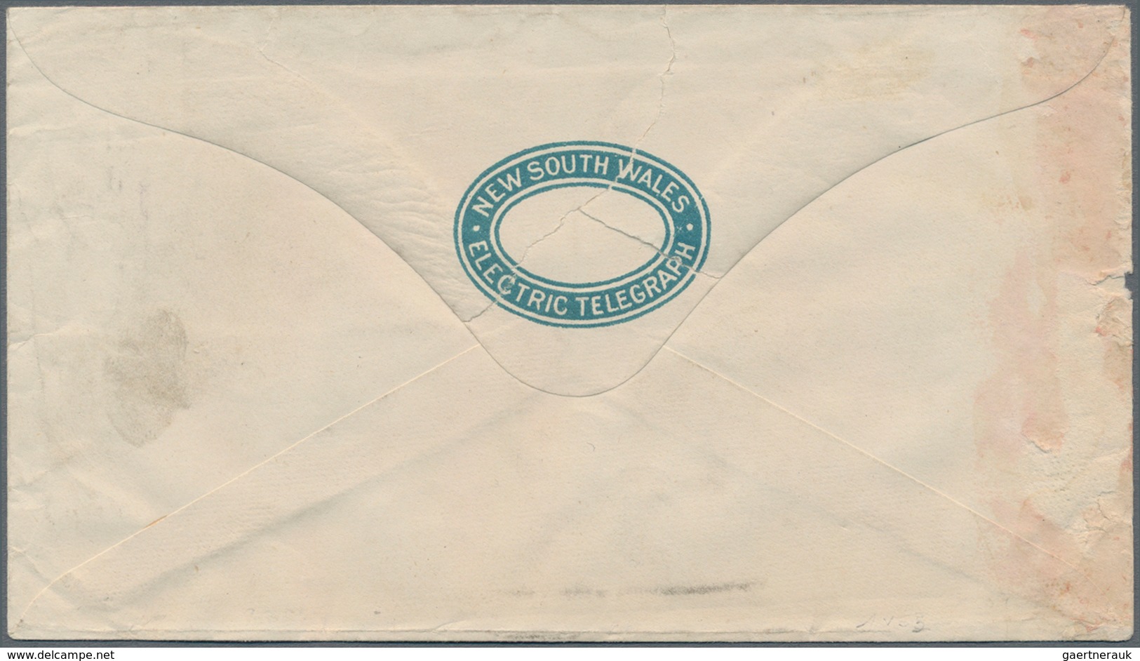 Samoa - Besonderheiten: 1897, TELEGRAM FROM LONDON TO SAMOA: Since There Was No Direct Telegram Link - Samoa