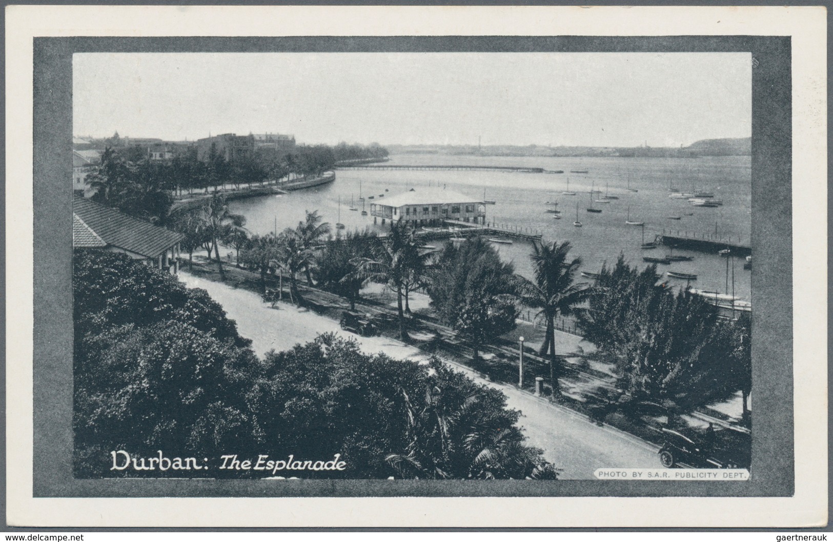 Südafrika - Ganzsachen: 1927, Six Pictorial Stat. Postcards Ship-type 1½d. Brown/black With Differen - Otros & Sin Clasificación