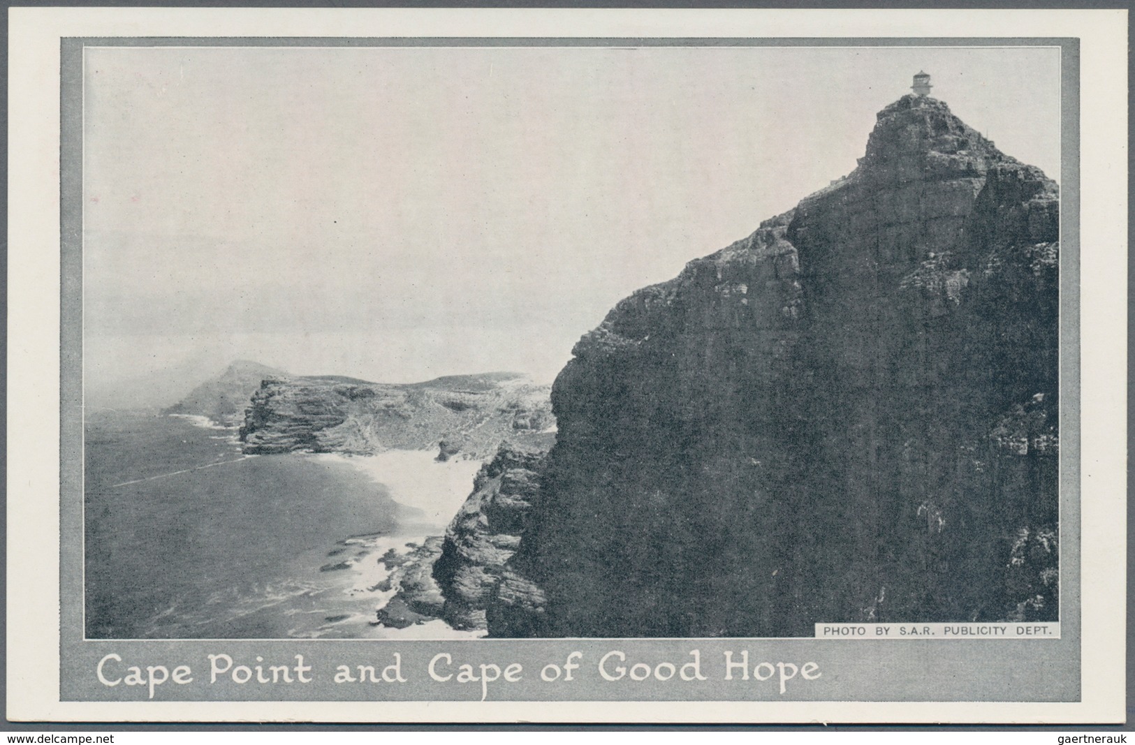 Südafrika - Ganzsachen: 1931, pictorial stat. postcards ship-type 1d. red/black COMPLETE SET of 12 d