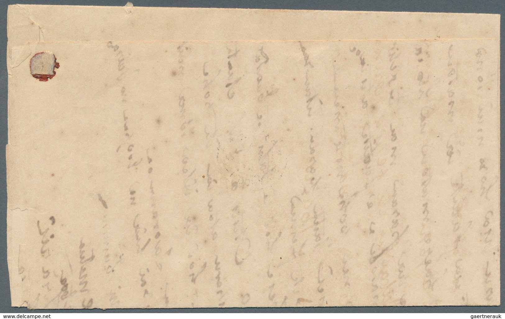 Tahiti: 1871. Stampless Wrapper Written From Vairao, Tahiti Iti Dated '16th October 1871' Headed '(G - Tahití