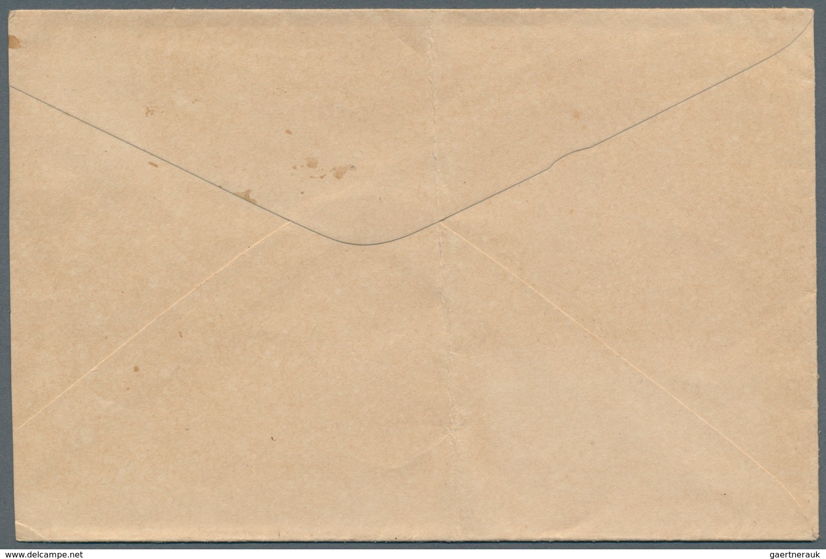 Tahiti: 1907. Unpaid Envelope Front The Cook Islands (right Side Shorthend, Vertical Fold) Addressed - Tahiti
