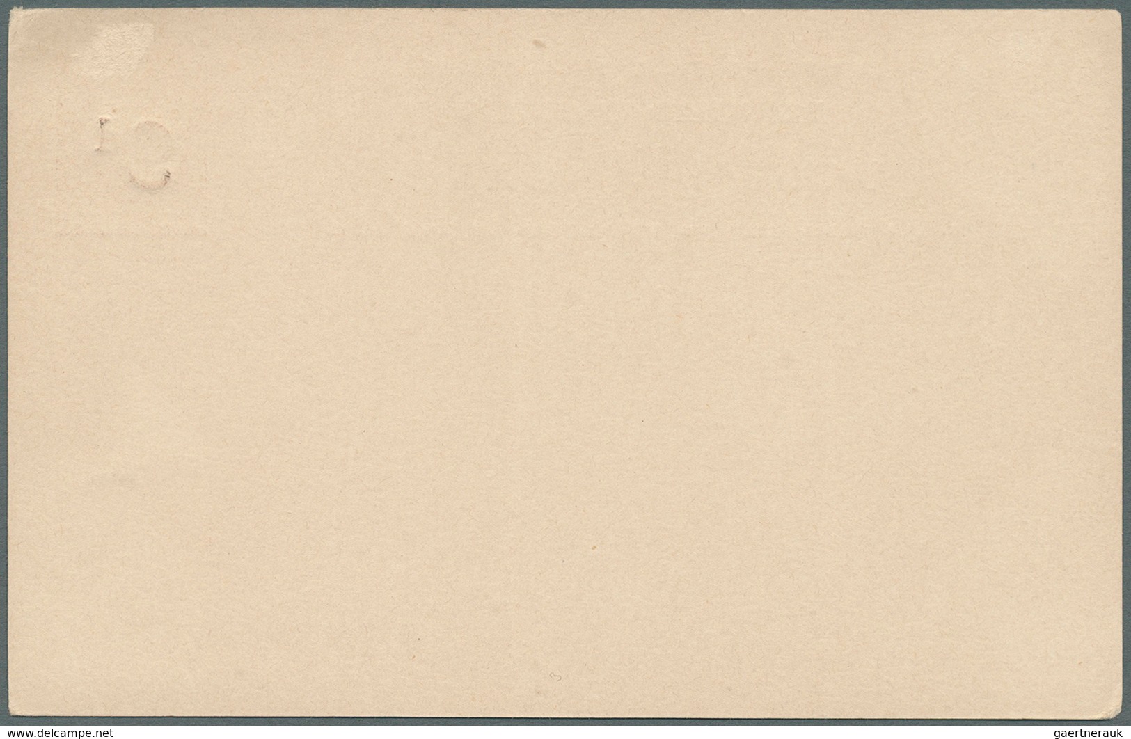 Trinidad Und Tobago: 1891, Stationery Card 1½ D. Brown On Cream With Surcharge Overprint "9 D" For T - Trinidad & Tobago (1962-...)