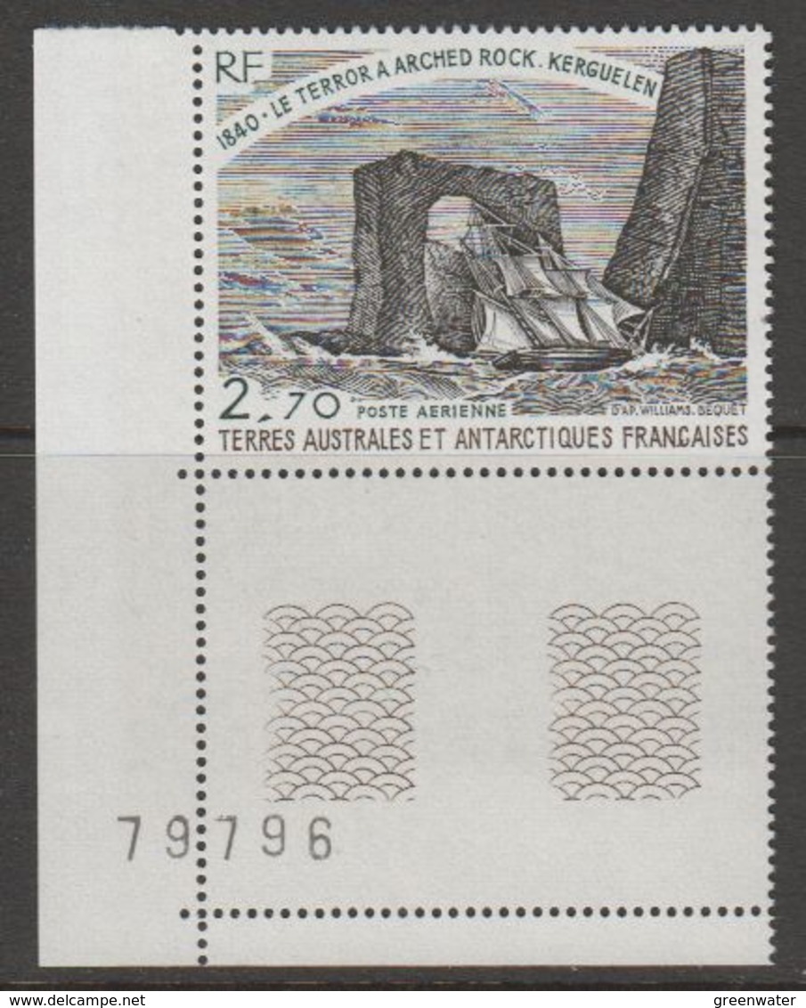 TAAF 1979 Arched Rock 1v (corner, Sheet Number) ** Mnh (42878K) - Nuovi