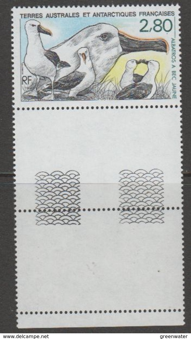 TAAF 1990 Albatros A Bec Jaune 1v (margin)** Mnh (42878K) - Unused Stamps