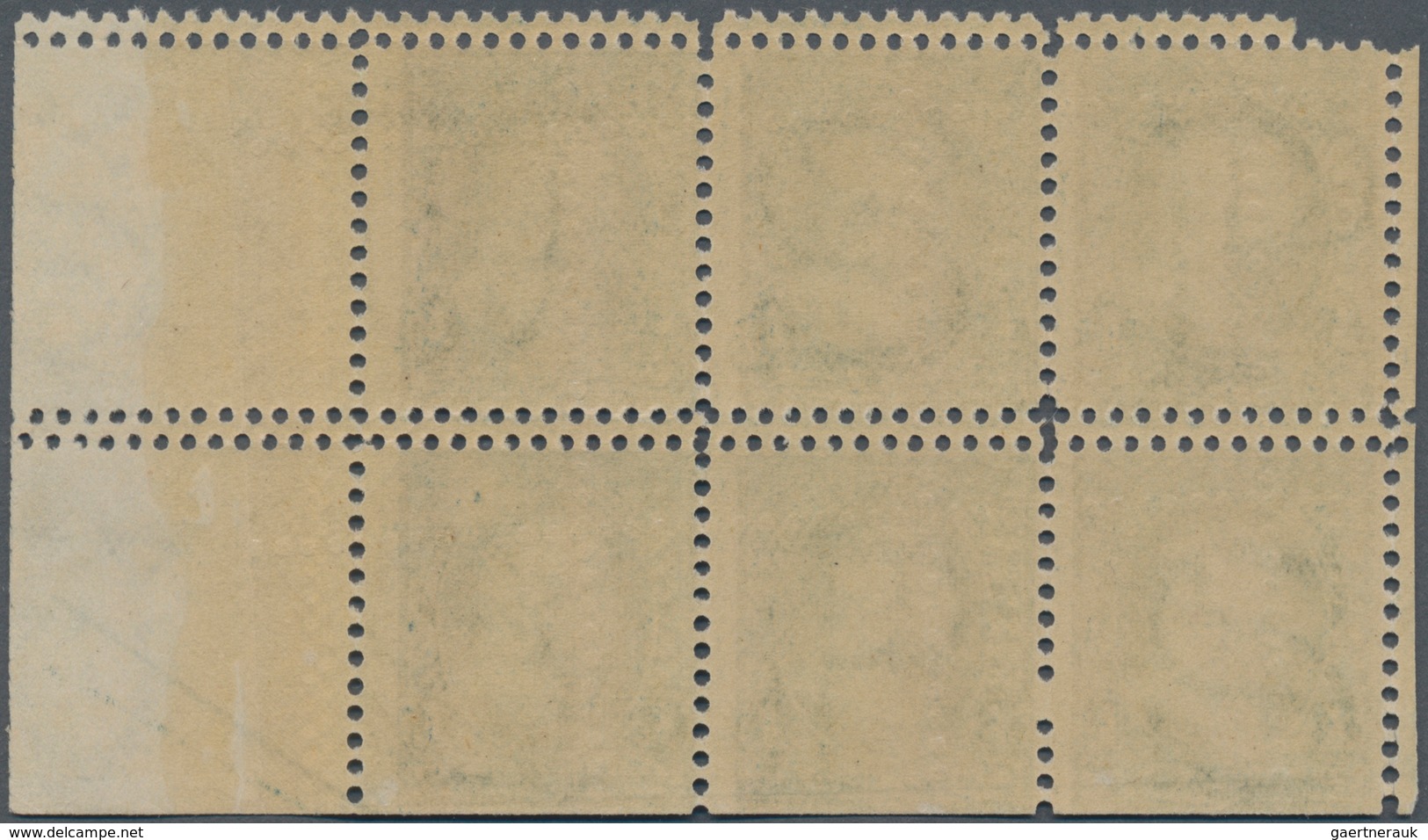 Vereinigte Staaten Von Amerika: 1c Watermarked 1895 (Scott 264), Never Hinged Right Selvage Block Of - Other & Unclassified