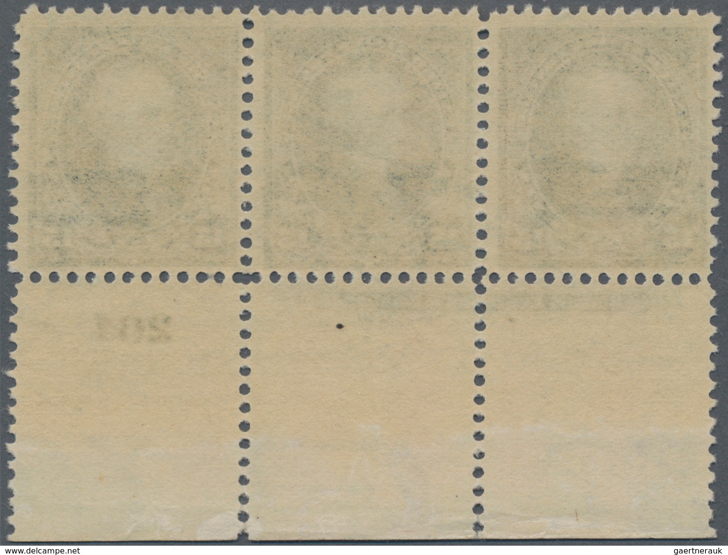 Vereinigte Staaten Von Amerika: 15c 1895 Watermarked (Scott 274), Never Hinged Full Bottom Plate No. - Other & Unclassified