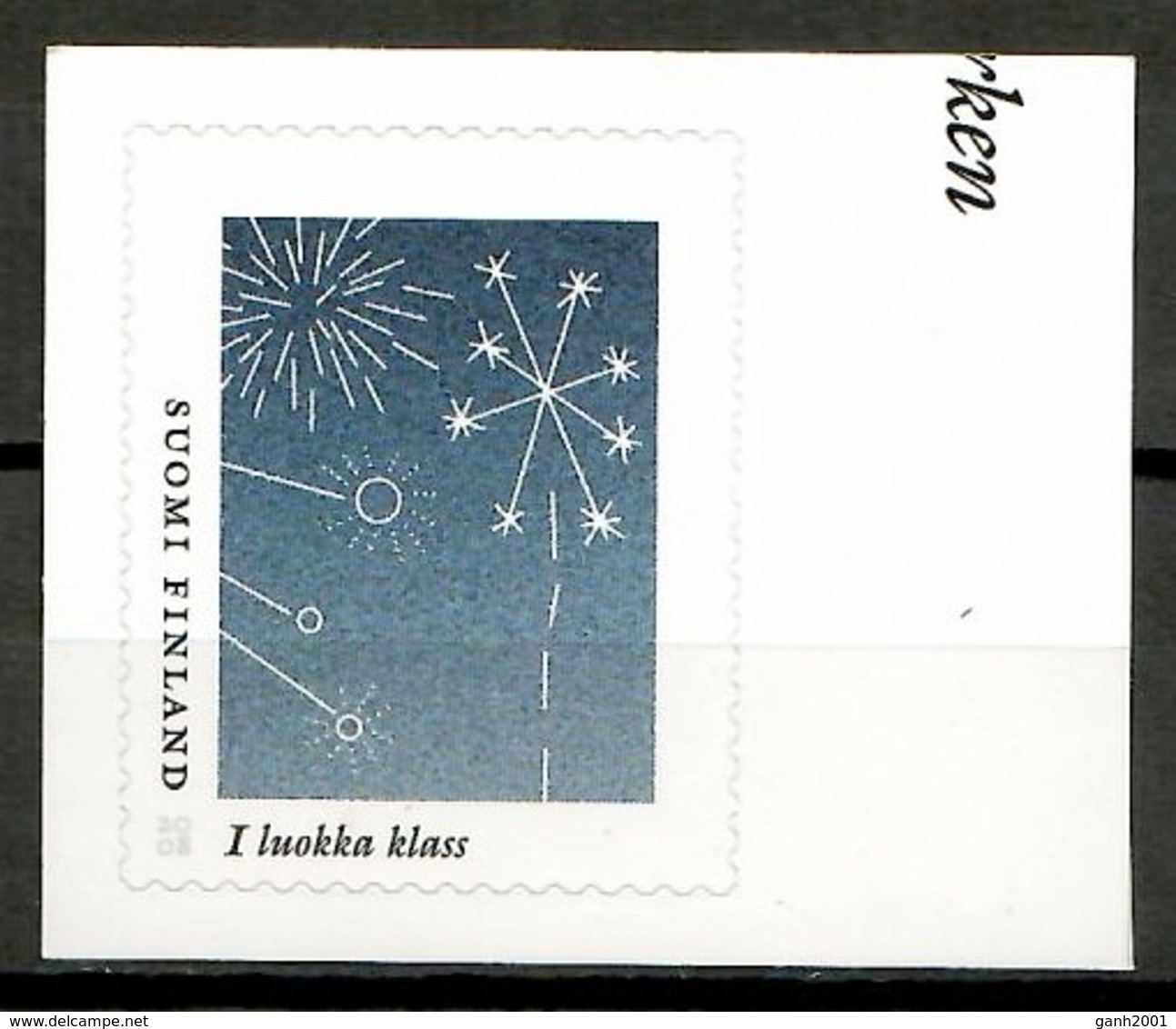 Finland 2008 Finlandia / My Stamp Personalized MNH Sello Personalizado / Ki09  30-25 - Nuevos